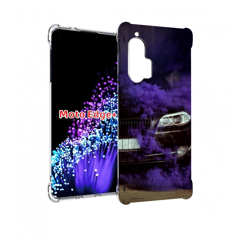 

Чехол MyPads бмв-с-фиолетовым-дымом мужской для Motorola Edge+ Plus, Прозрачный, Tocco