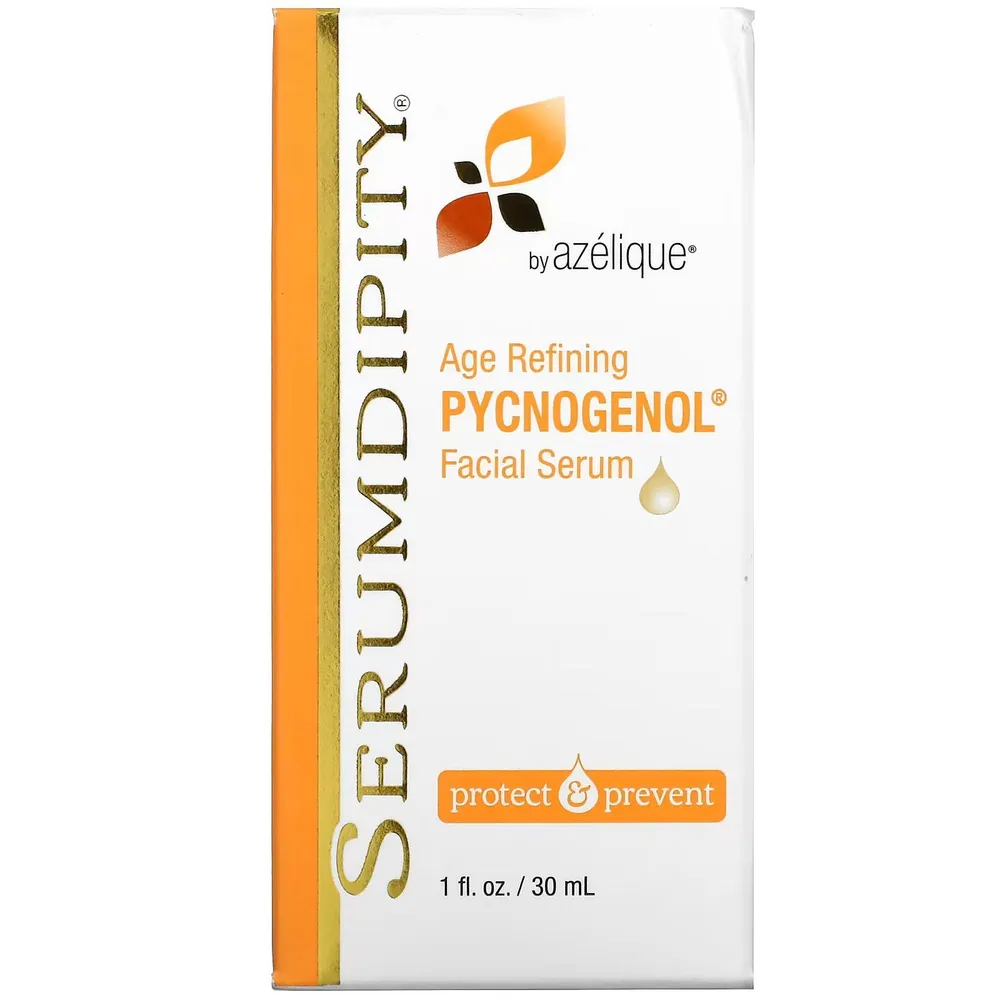 

Azelique Serumdipity, Age Refining Pycnogenol, Facial Serum, 1 fl oz (30 ml)