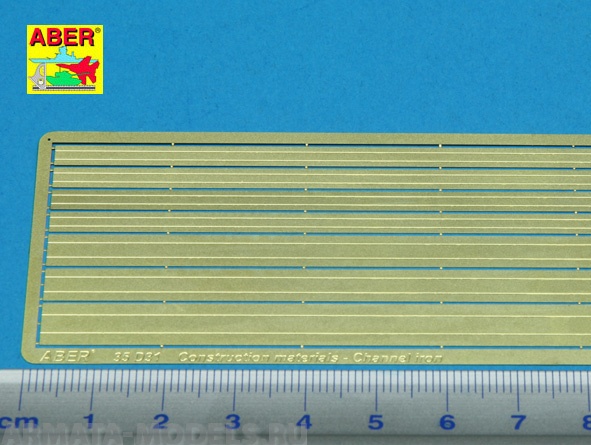 

ABR-35-D-31 Дополнения для Construction materials Channel iron для 1/35, Однотонный