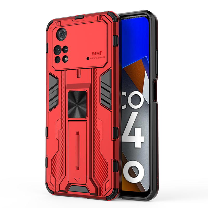 

Чехол Transformer для Poco M4 Pro 4G, красный, Transformer