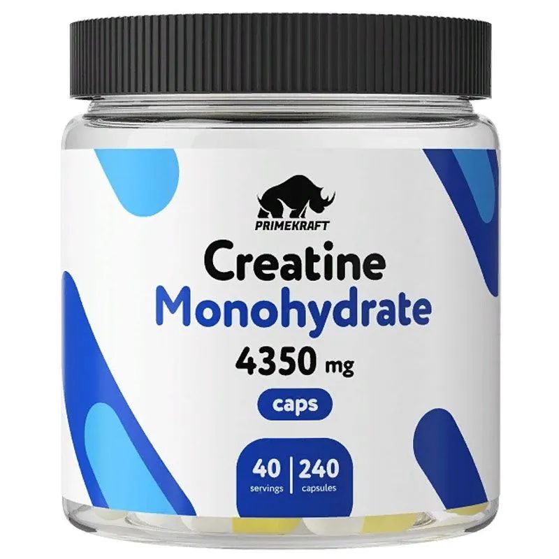 Prime Kraft Creatine Monohydrate (240 капс.) Креатин моногидрат, спортивное питание