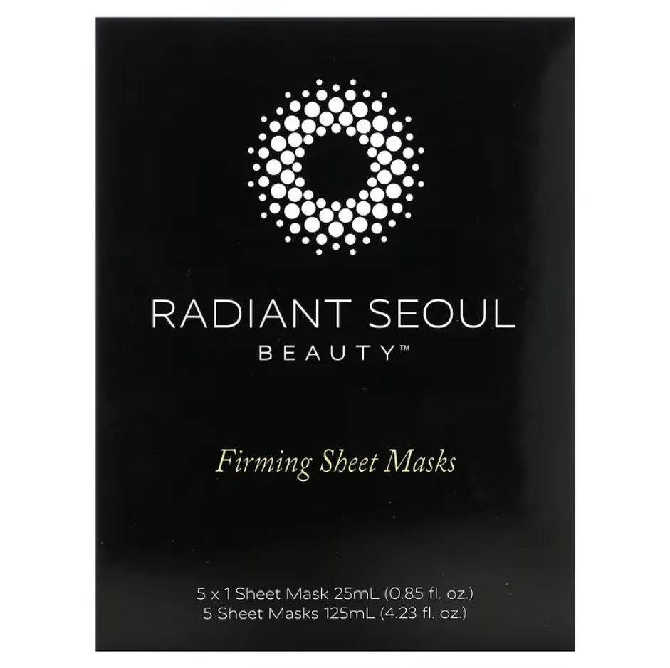 

Radiant Seoul Firming Beauty Sheet Mask, 5 тканевых масок по 25мл