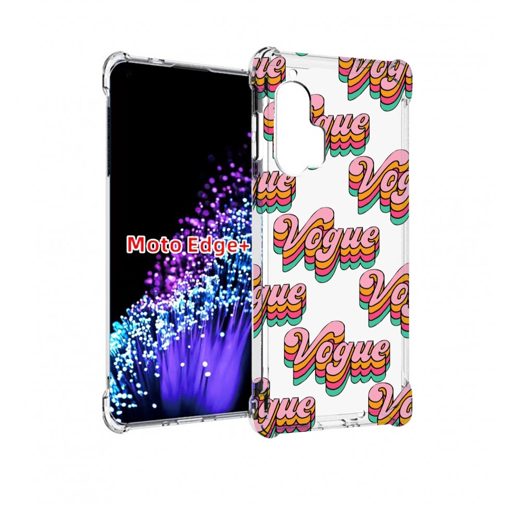 

Чехол MyPads вогуе для Motorola Edge+ Plus, Прозрачный, Tocco
