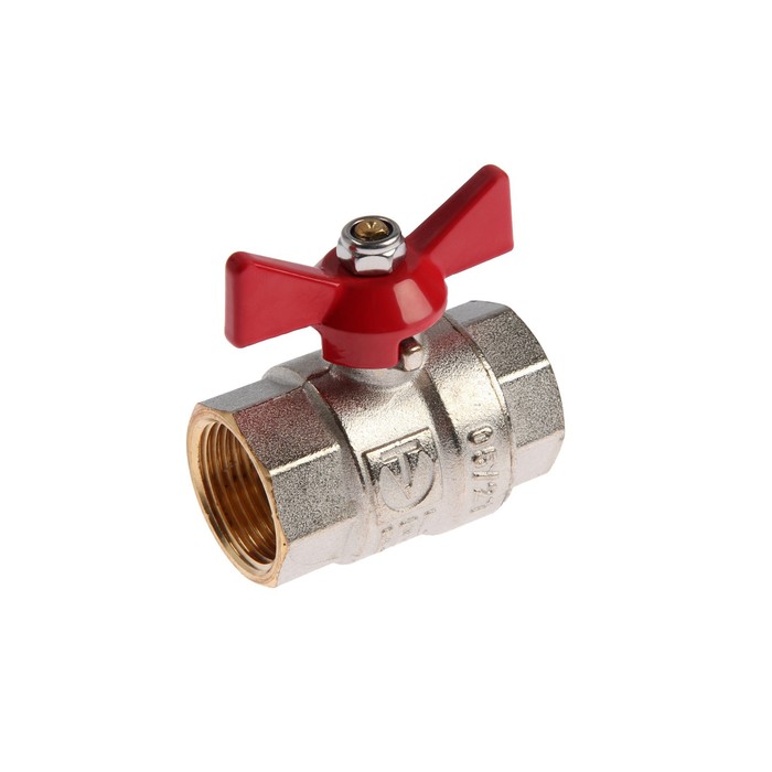 

Кран шаровой Valtec base, внутренняя/внутренняя резьба 3/4", бабочка