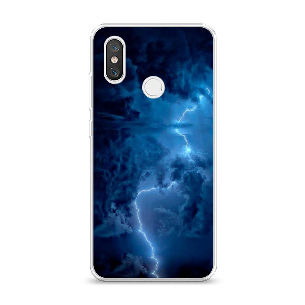 

Чехол Awog на Xiaomi Mi 8 "Молния", Разноцветный, 33550-4