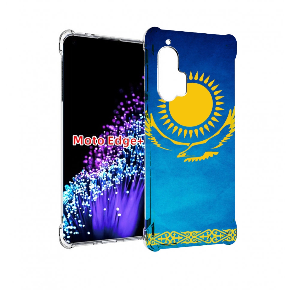 

Чехол MyPads герб и флаг казахстана для Motorola Edge+ Plus, Прозрачный, Tocco