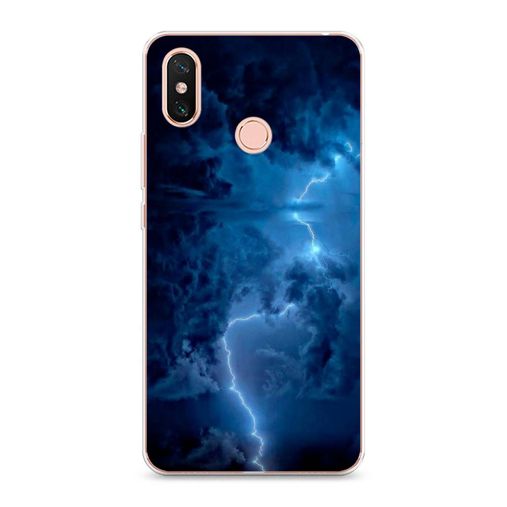 

Чехол Awog на Xiaomi Mi Max 3 "Молния", Разноцветный, 34350-4