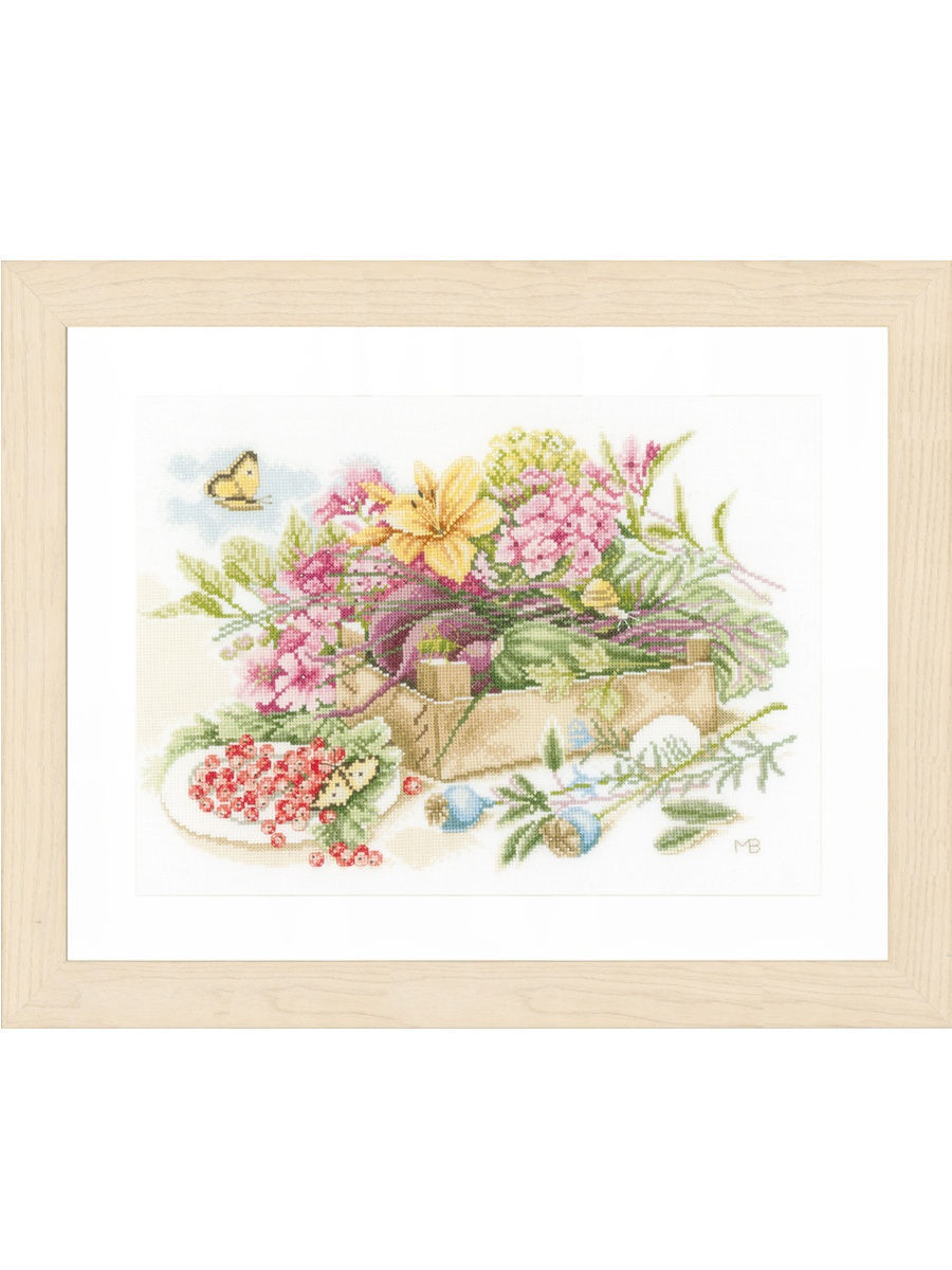

Вышивка крестом Lanarte В райском саду, 37x25 см, В райском саду
