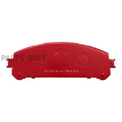

Тормозные колодки NiBK дисковые спортивные PN1845S