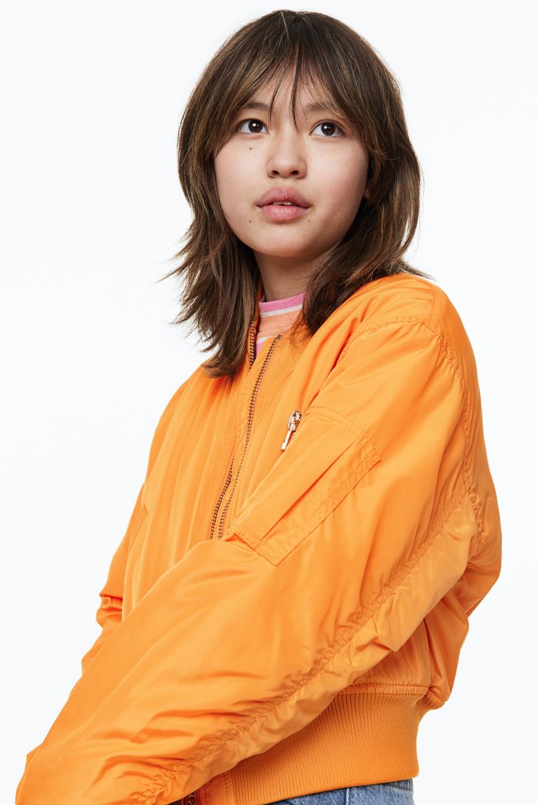 

Куртка детская H&M 1150607, цвет оранжевый, размер 152 (доставка из-за рубежа), 1150607