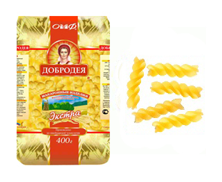 

Макаронные изделия Добродея спираль из твердых сортов пшеницы 1 кг