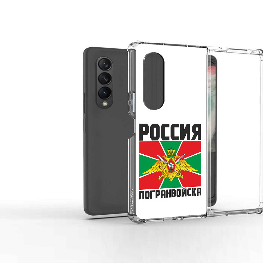 Чехол MyPads Tocco для Samsung Galaxy Z Fold2 погранвойска
