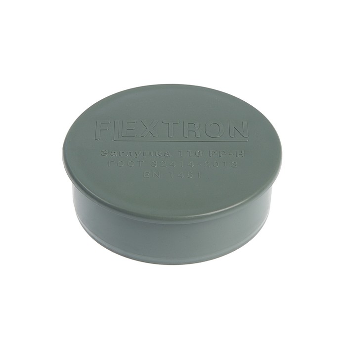 Заглушка канализационная FLEXTRON, внутренняя, d=110 мм заглушка канализационная 110