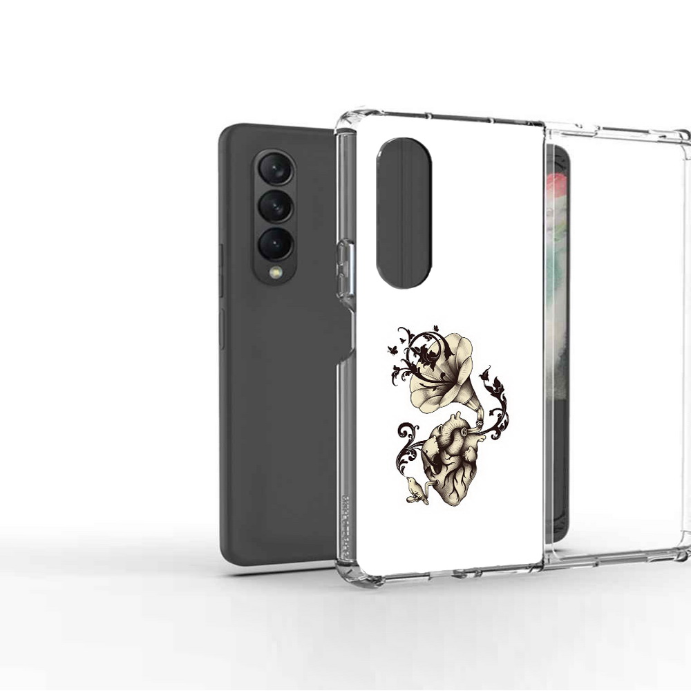 

Чехол MyPads Tocco для Samsung Galaxy Z Fold2 Граммофон, Прозрачный, Tocco