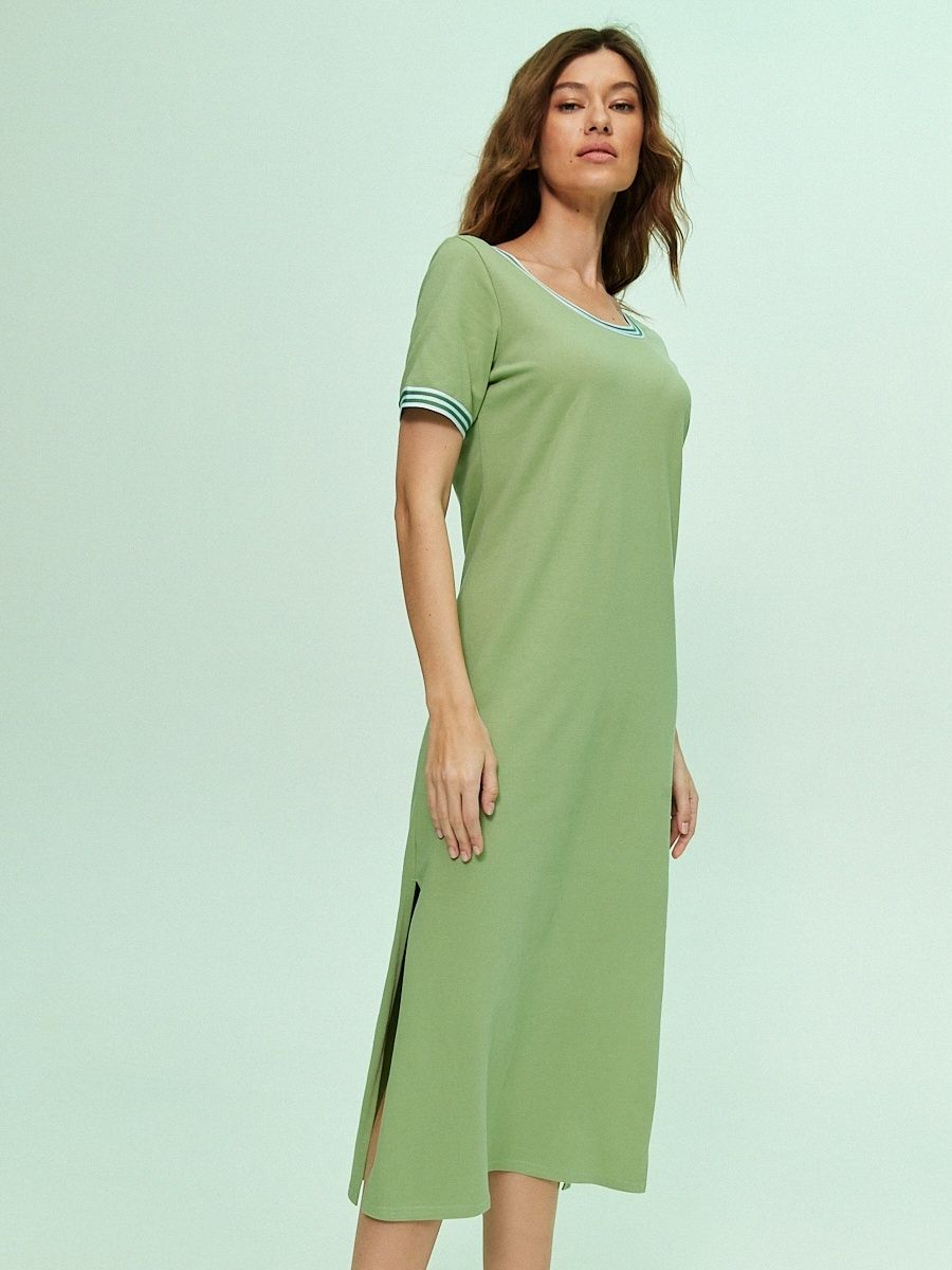 Платье женское ZAVI 0276 зеленое 42/164
