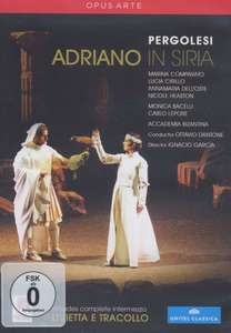 

PERGOLESI, G.B.: Adriano in Siria (Pergolesi Spring Festival, 2010), 2 DVD