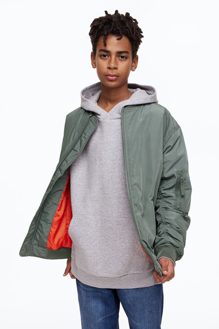 

Куртка детская H&M 1151566, цвет хаки, размер 152 (доставка из-за рубежа), 1151566