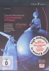 

Monteverdi - L'incoronazione di Poppea / Haymon Balleys Liang Chance van der Kamp, 2 DVD