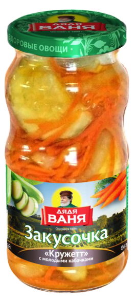 

Закуска Дядя Ваня Кружетт 460 г