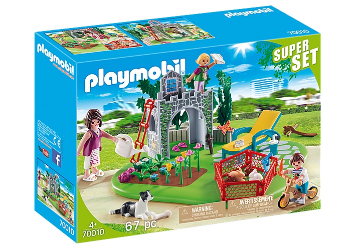 Конструктор Playmobil Семейный сад 70010