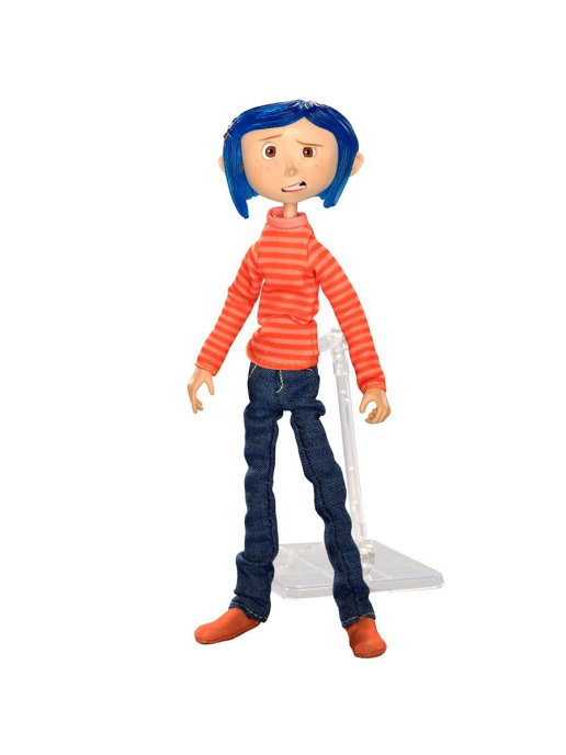 фото Фигурка neca: movies: coraline in striped shirt and jeans