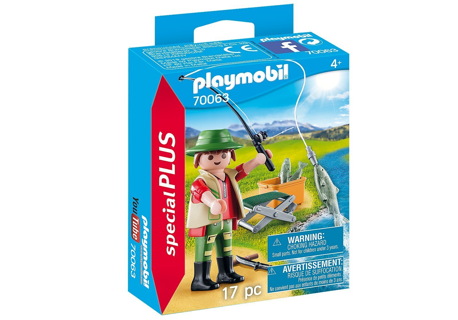 фото Конструктор playmobil рыбак 70063