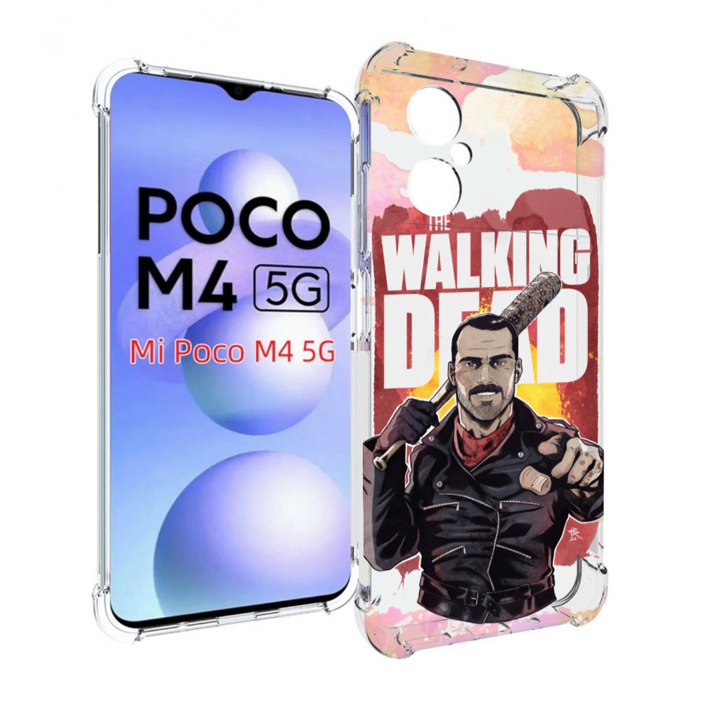 

Чехол MyPads ниган-смит для Xiaomi Poco M4 5G, Прозрачный, Tocco