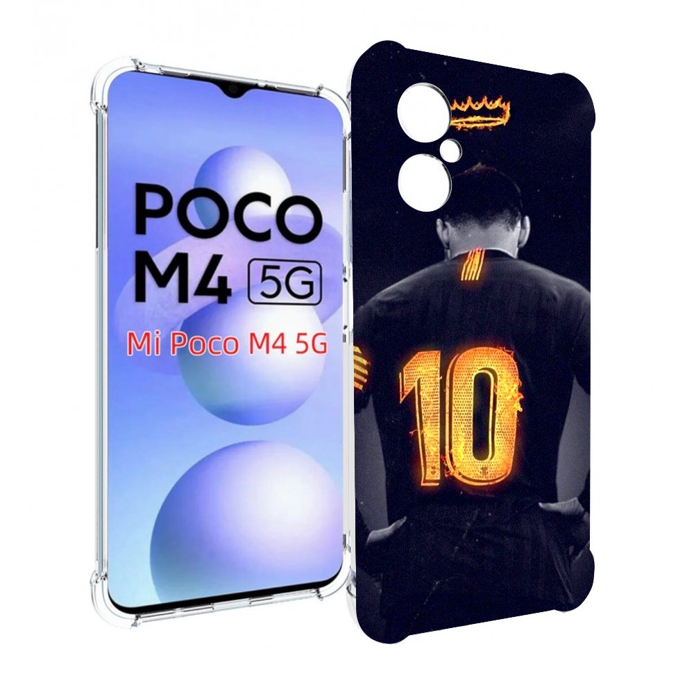 

Чехол MyPads номер-10 для Xiaomi Poco M4 5G, Прозрачный, Tocco