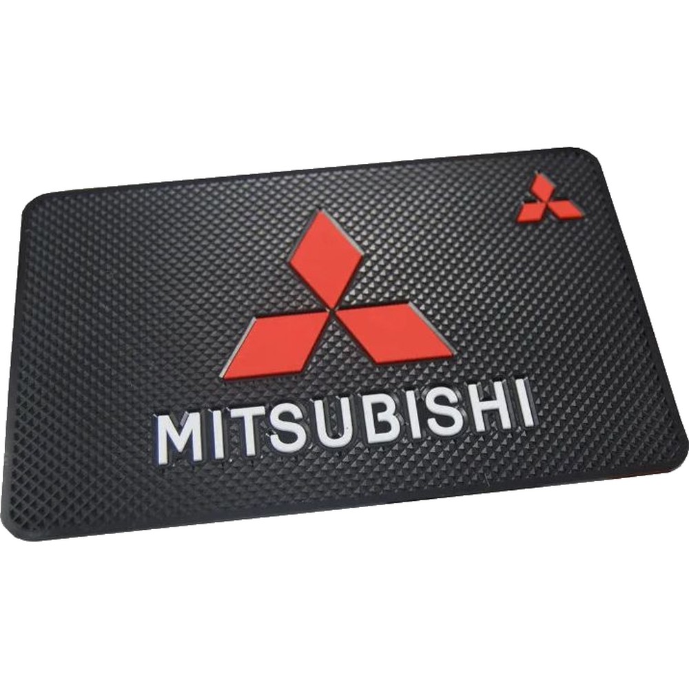 

Противоскользящий коврик с логотипом MITSUBISHI черный