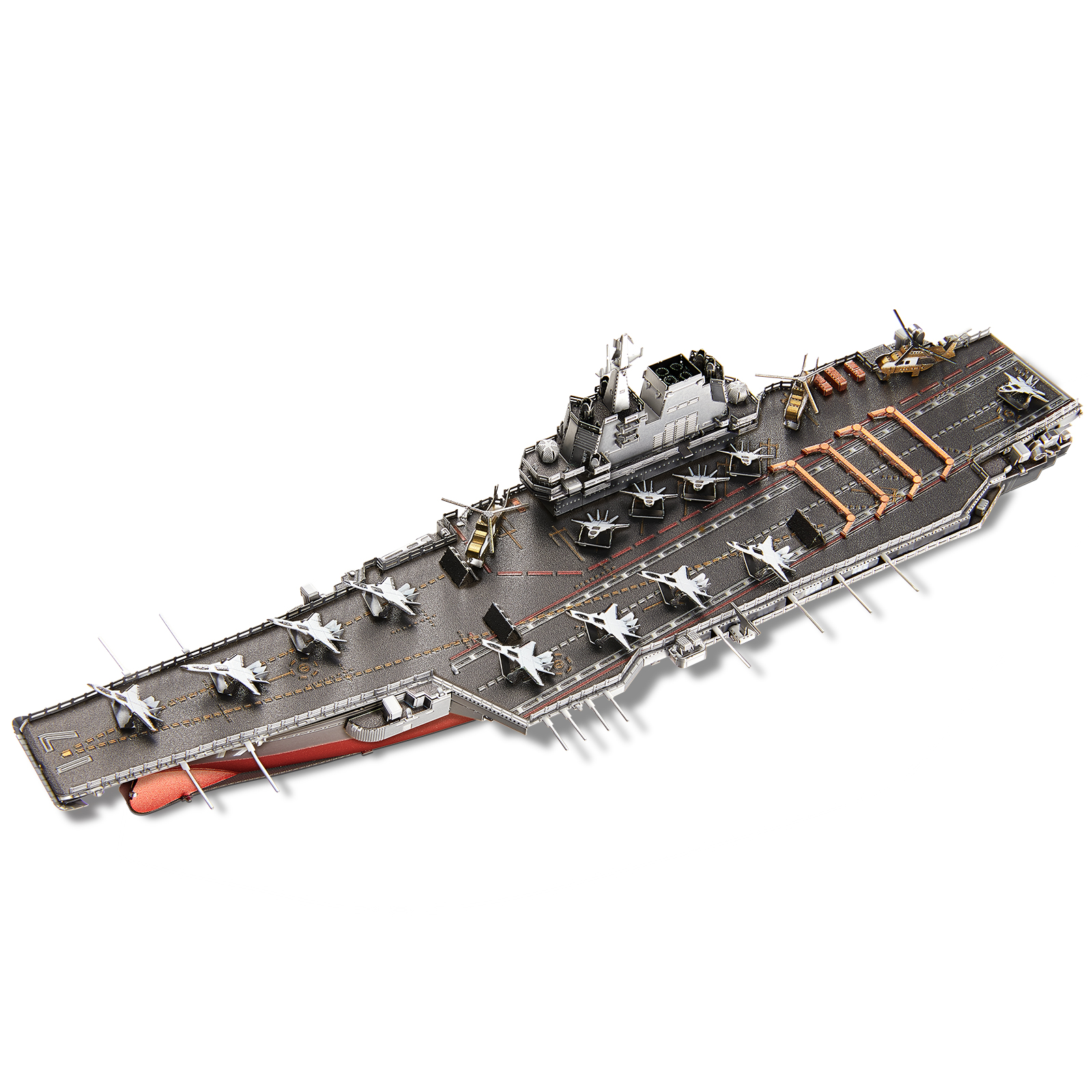 

Металлическая 3D модель для сборки Piececool корабль CNS Shandong