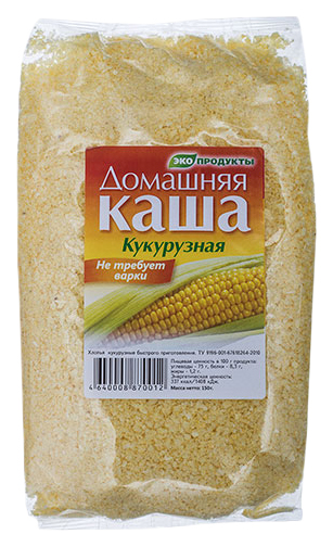 Хлопья Экопродукт Каша домашняя Кукурузная 150 г