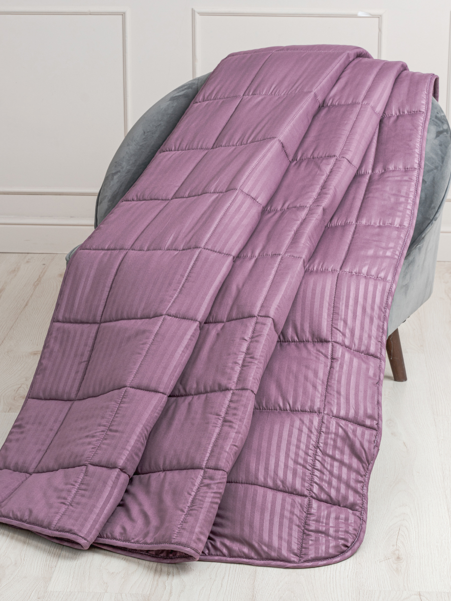 Одеяло The DOM 1,5 спальное О/346 140х205 меринос микрофибра вишня