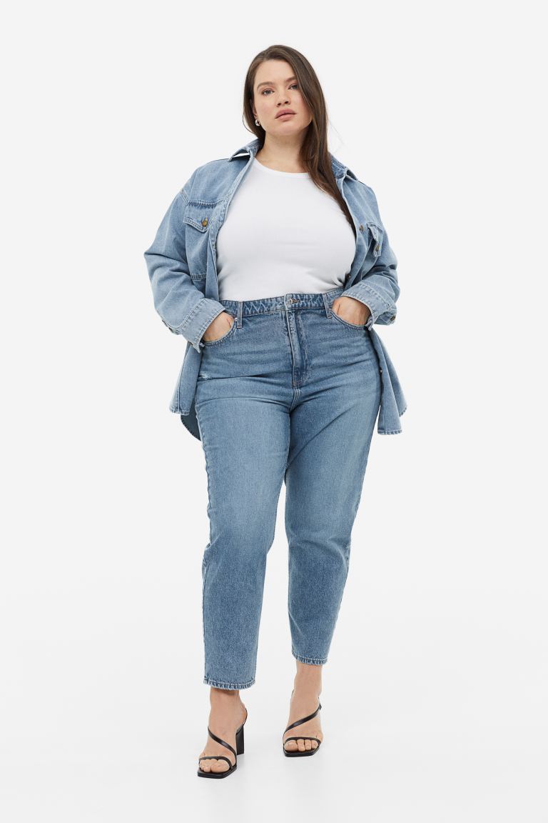 

Джинсы женские H&M 0978833020 синие 58 IT (доставка из-за рубежа), 0978833020
