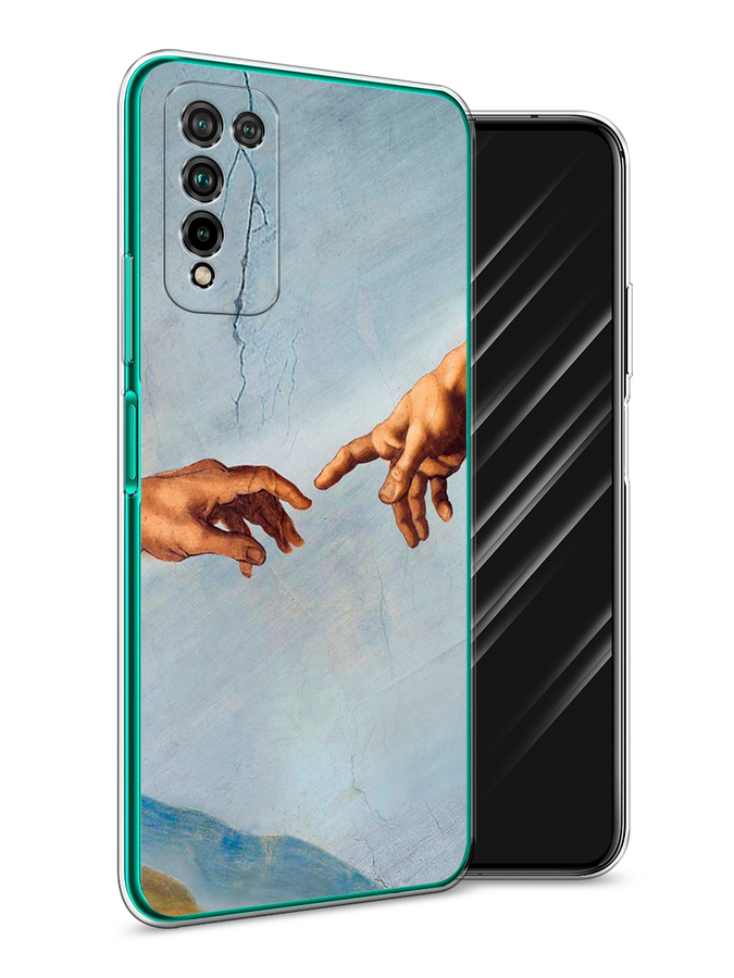 

Чехол Awog на Honor 10X Lite "Сотворение Адама", Голубой;коричневый;серый, 6104650-9