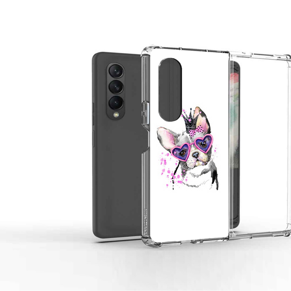

Чехол MyPads Tocco для Samsung Galaxy Z Fold2 принцесса, Прозрачный, Tocco