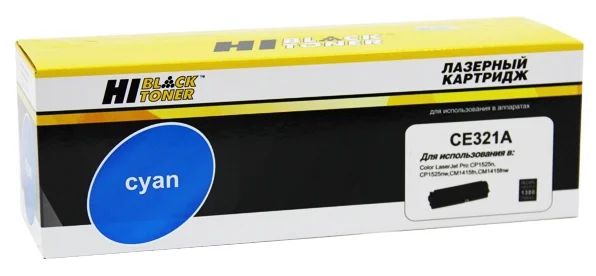 

Картридж для лазерного принтера Hi-Black CE321A () голубой, совместимый, CE321A