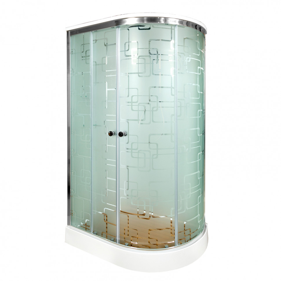 

Душевая кабина Deto EM 1512L с гидромассажем и электрикой 120*80*220