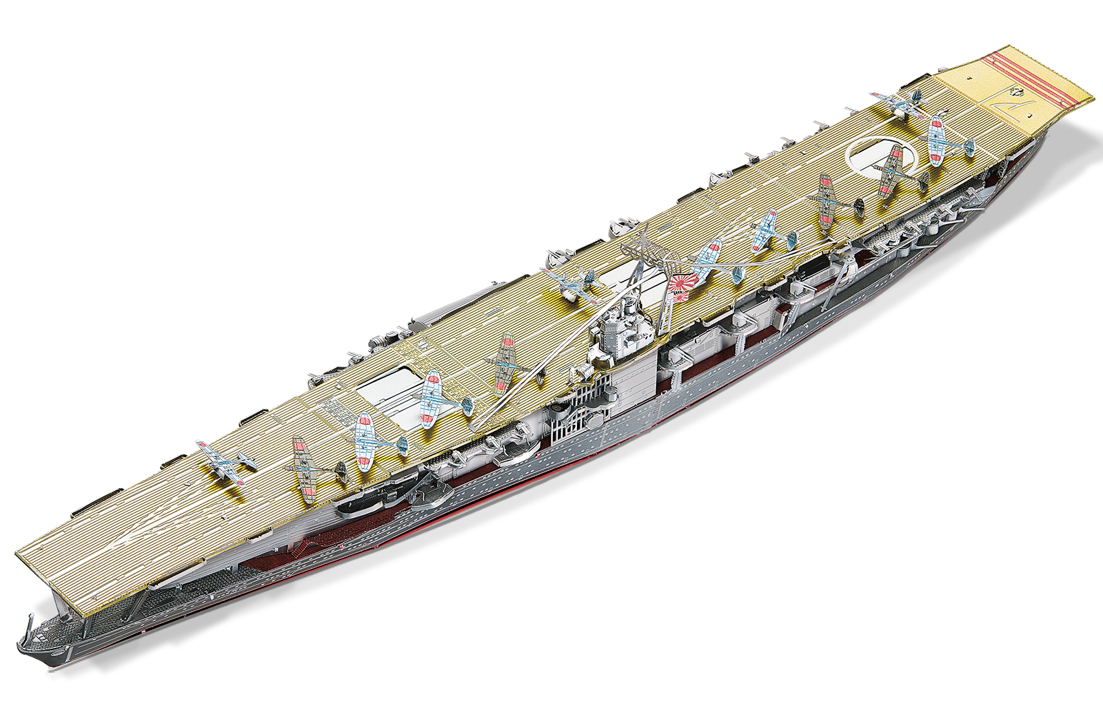 

Металлическая 3D модель для сборки Piececool корабль Akagi Aircraft Carrier