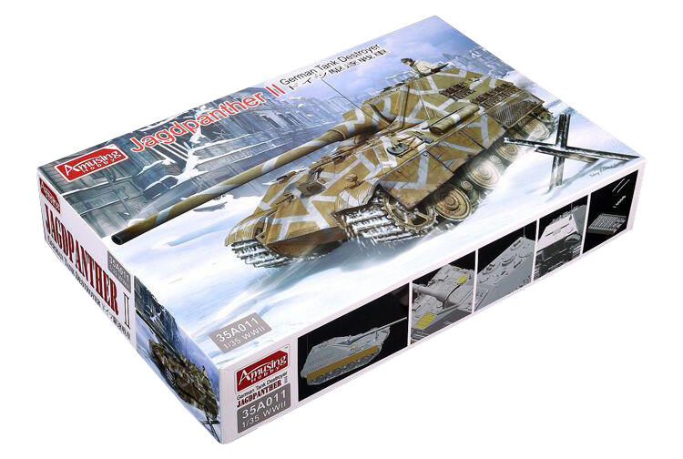 

Сборная модель Amusing Hobby 1/35 Немецкий истребитель танков Jagdpanther II 35A011