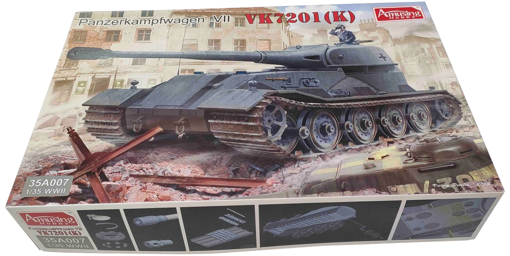 

Сборная модель Amusing Hobby 1/35 Panzerkampfwagen VK7201(K) 35A007