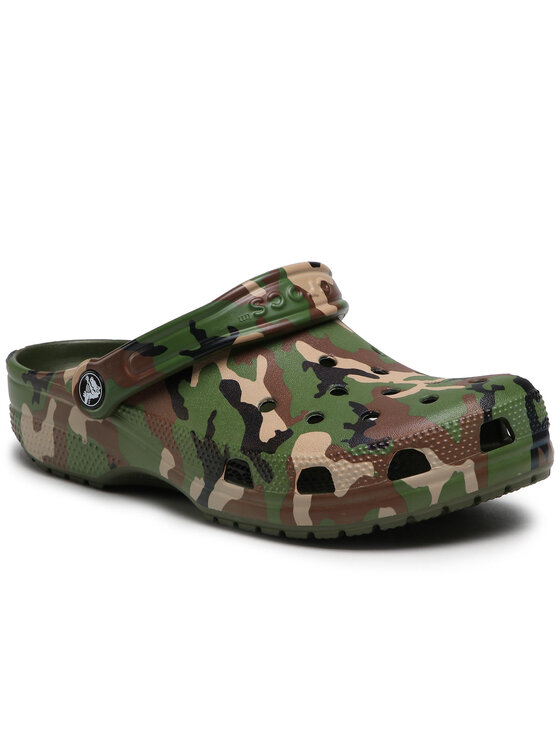 

Сабо Classic Printed Camo Clog 206454 Crocs Зеленый 43,5 EU, Classic Printed Camo Clog 206454