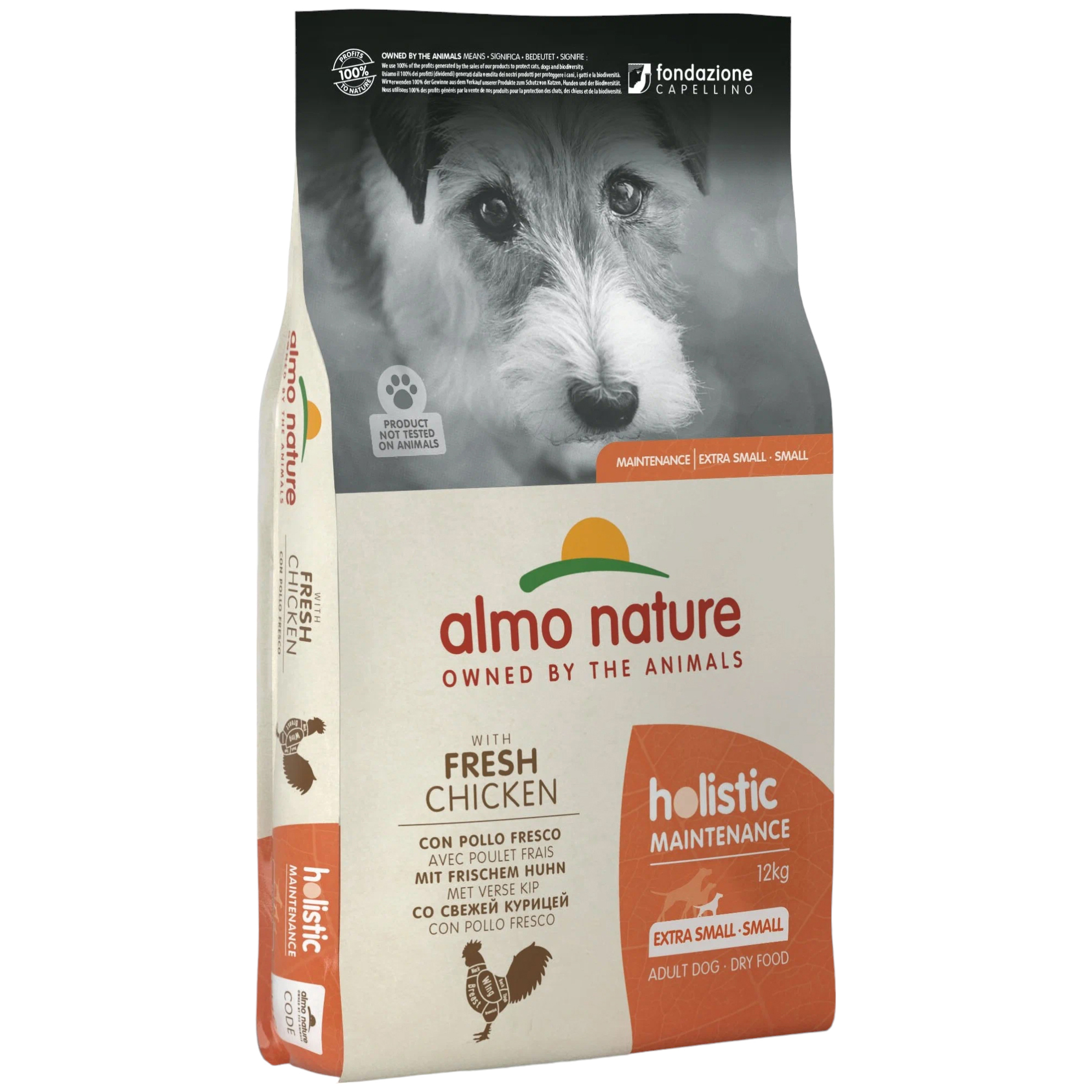 

Сухой корм для собак ALMO NATURE Holistic-XS-S-Maintenance для малых пород, курица 12кг, Holistic-XS-S-Maintenance для малых пород, курица сух. 12кг