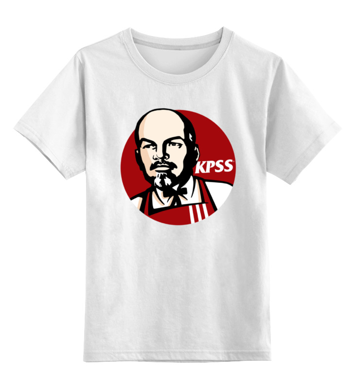 Детская футболка классическая унисекс Printio Кпсс style