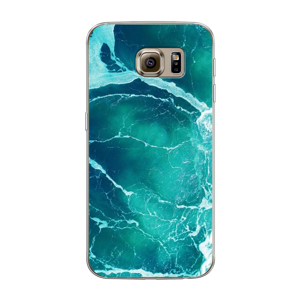 фото Чехол awog "изумрудный океан" для samsung galaxy s6