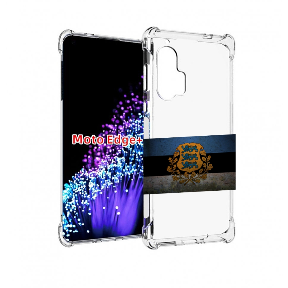 

Чехол MyPads герб флаг эстонии-1 для Motorola Edge+ Plus, Прозрачный, Tocco