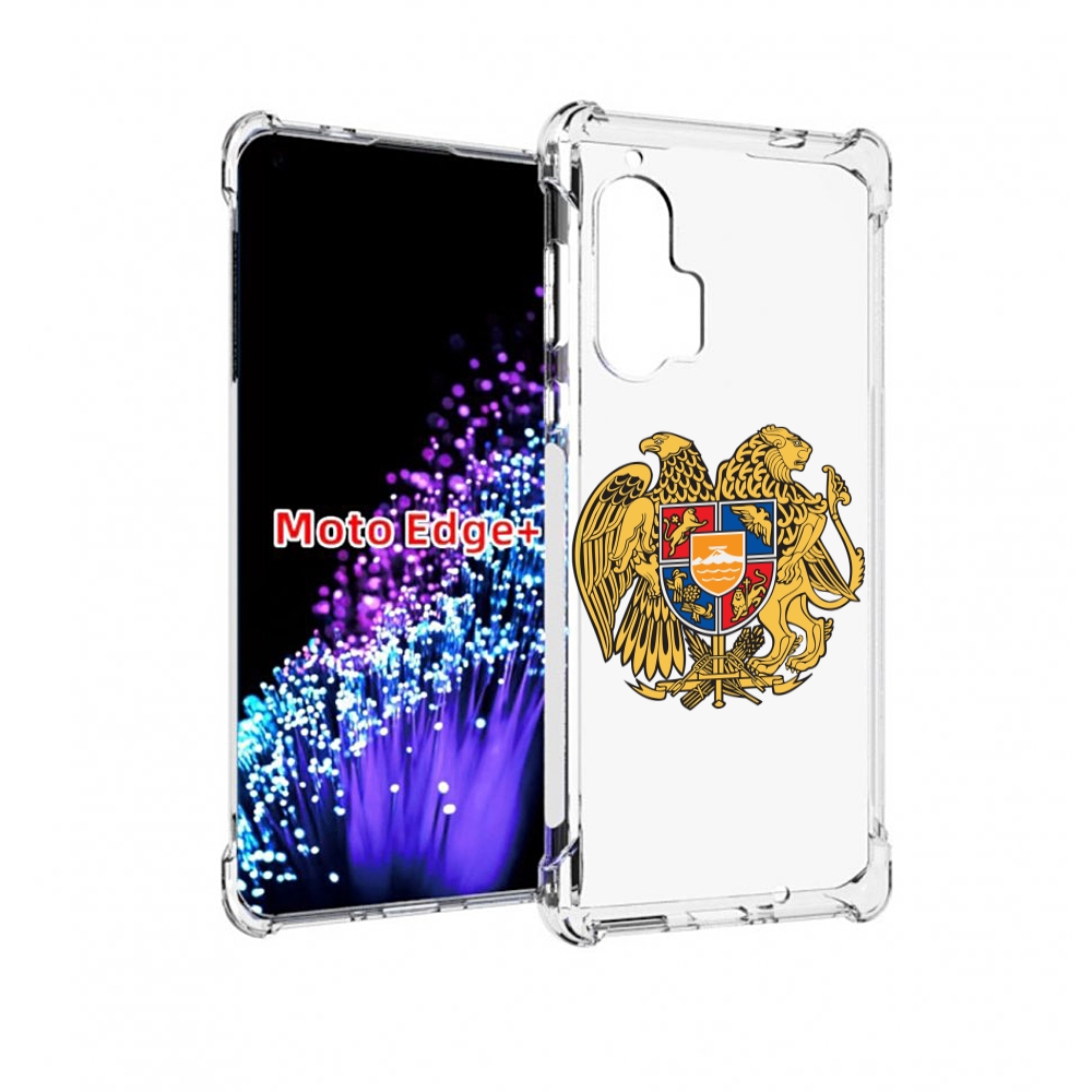 

Чехол MyPads герб-армении для Motorola Edge+ Plus, Прозрачный, Tocco