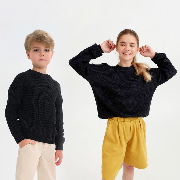 

Джемпер детский MINAKU: Casual Collection KIDS, цвет черный, рост 104, 000440221