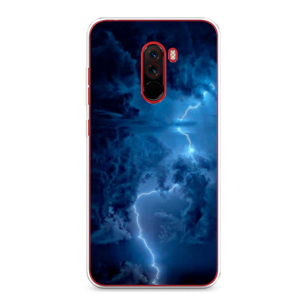 

Чехол Awog на Xiaomi Pocophone F1 "Молния", Разноцветный, 34450-4