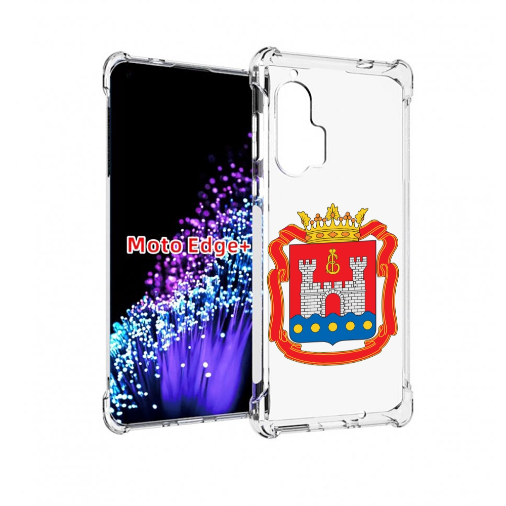 

Чехол MyPads герб-калининградская-область для Motorola Edge+ Plus, Прозрачный, Tocco