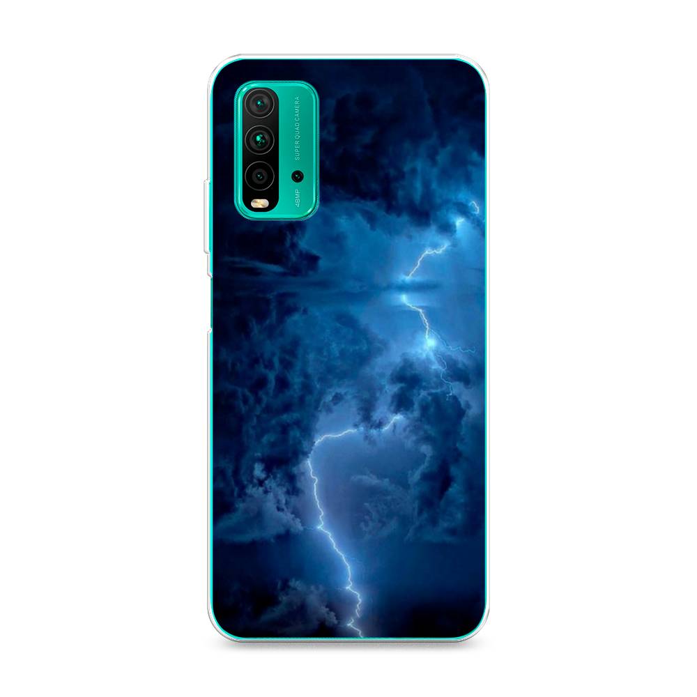 

Чехол Awog на Xiaomi Redmi 9T "Молния", Разноцветный, 39850-4